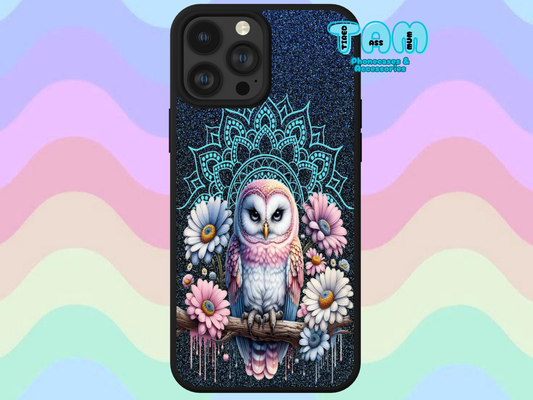 Owl & Mandala Phone Case