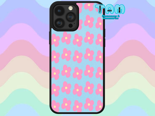 Pink Flower Dots Phone Case