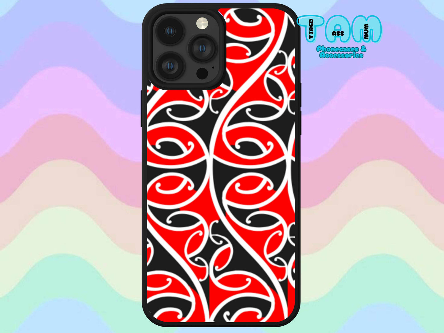 Māori Pattern Phone Case